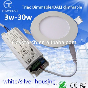 3 - 30w energy conservation smd2835 round led ceiling panel light for indoor using